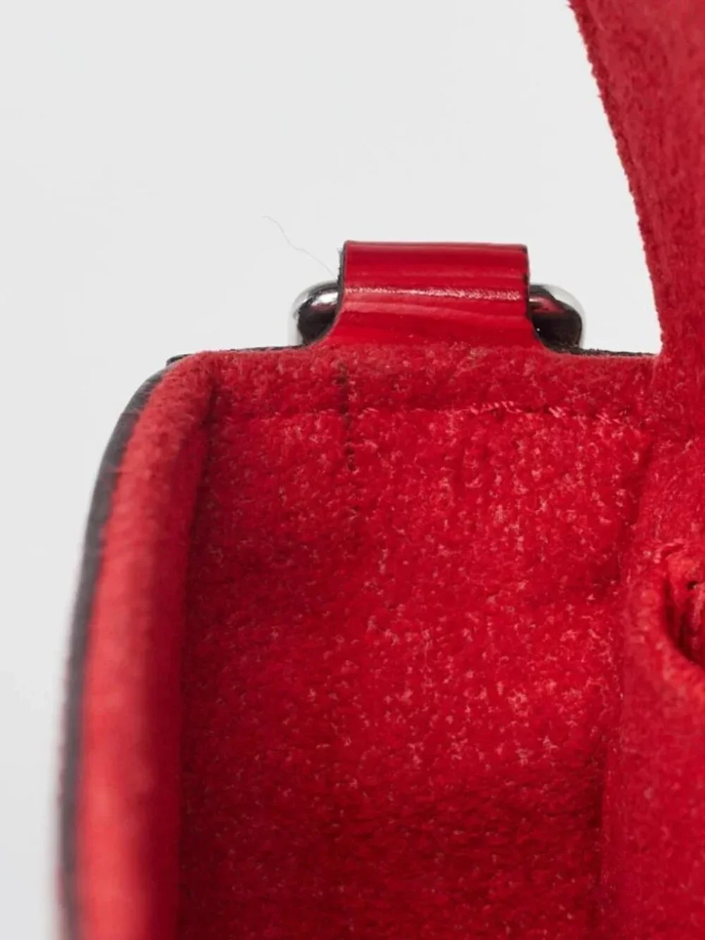 Louis Vuitton Red Epi Leather Felicie Pochette Bag